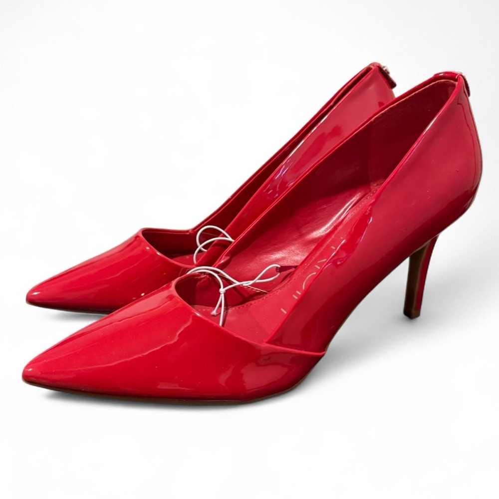 Calvin Klein Glossy Red Heels